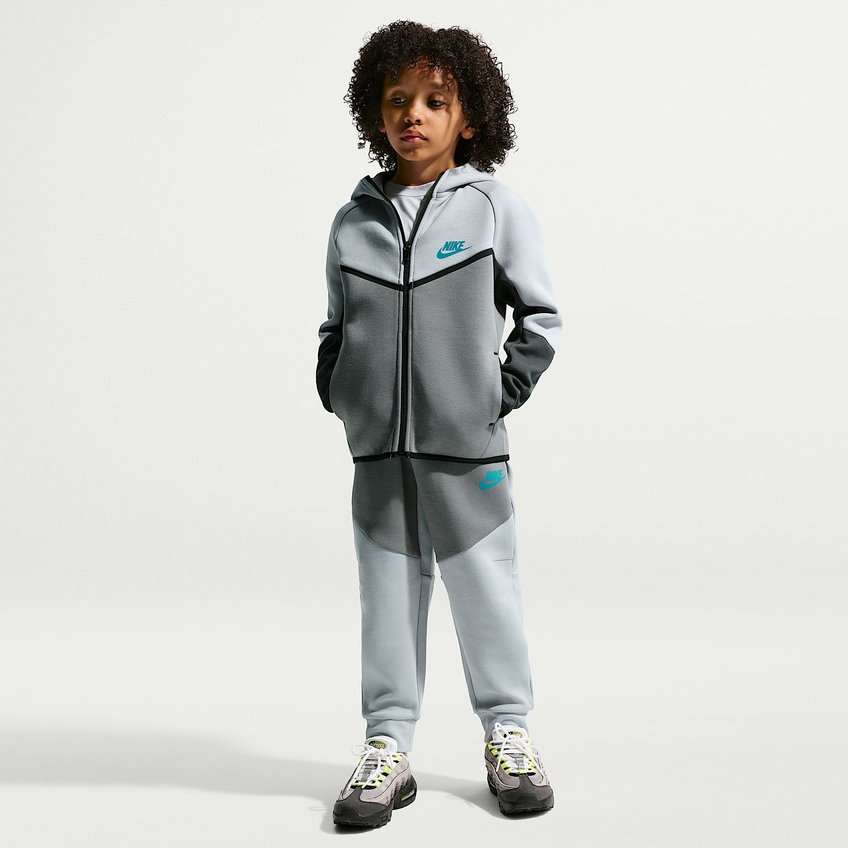 Nike Sportswear Little Kids' Tech Fleece 2-Piece Full-Zip Set